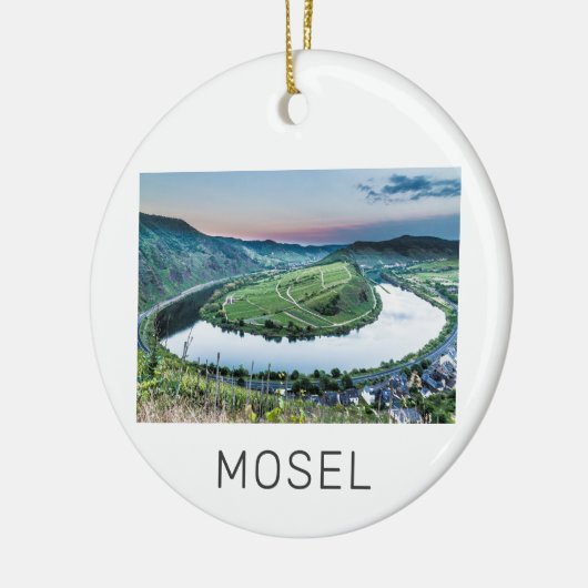 Moselle Calmont Loop Bremm Keramisch Ornament (Links)