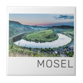 Moselle Calmont Loop Bremm Tegeltje