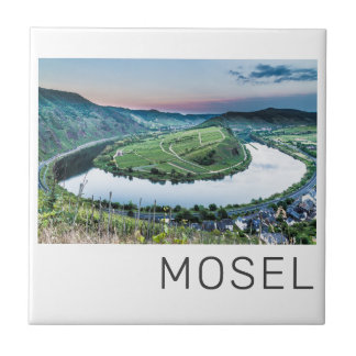 Moselle Calmont Loop Bremm Tegeltje