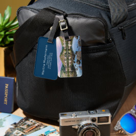 Moselle Ediger Eller Sunset River Cochem Souvenir Bagagelabel