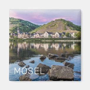 Moselle Ediger Eller Sunset River Cochem Souvenir Magneet