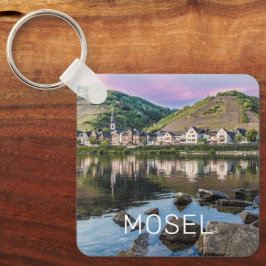 Moselle Ediger Eller Sunset River Cochem Souvenir Sleutelhanger