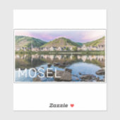 Moselle Ediger Eller Sunset River Cochem Souvenir Sticker (Vel)