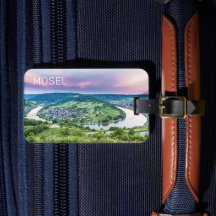 Moselle Loop Sunset Kroev Panorama Duitsland