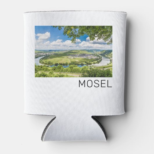 Moselle Loop Trittenheim Panorama Germany Souvenir Blikjeskoeler (Voorkant)