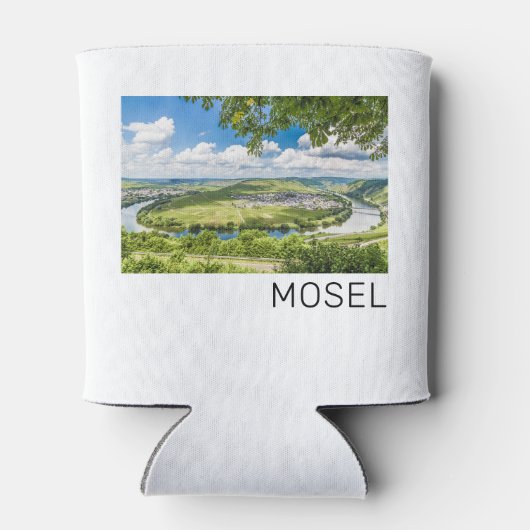 Moselle Loop Trittenheim Panorama Germany Souvenir Blikjeskoeler (Achterkant)