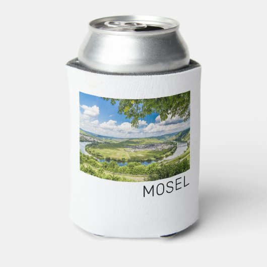 Moselle Loop Trittenheim Panorama Germany Souvenir Blikjeskoeler (Blikje Achterkant)