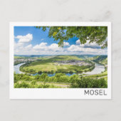 Moselle Loop Trittenheim Panorama Germany Souvenir Feestdagenkaart (Voorkant)