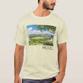 Moselle Loop Trittenheim Panorama Germany Souvenir T-shirt (Voorkant)