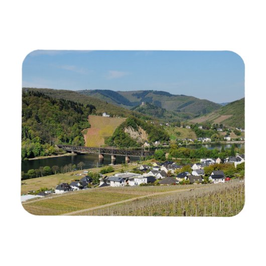 Moseltal bei Bullay Magneet (Horizontaal)