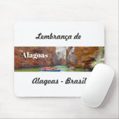 Mosepad aandenken aan Alagoas Muismat (Met muis)