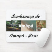 Mosepad aandenken aan Amapá Muismat (Met muis)