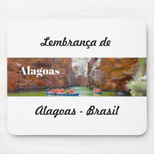 Mosepad lembrança de Alagoas Muismat (Voorkant)