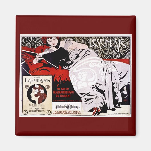 Moser Kolo 1900 - Lesen Sie - "Lees mij" Magneet (Voorkant)