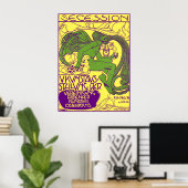 Moser Poster: Wenen Secessie Art Exhibition Poster (Thuiskantoor)