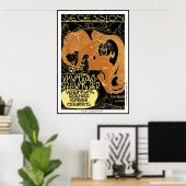 Moser Poster: Wenen Secessie Art Exhibition Poster (Thuiskantoor)
