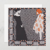 Moser - Voorjaarsillustratie, Feestdagenkaart (Voorkant / Achterkant)