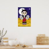 Moses & 10 geboden Poster (Keuken)