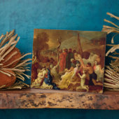 Moses and the Brazen Serpent, c.1653-54 (olie op c Fotoplaat (Zijkant)