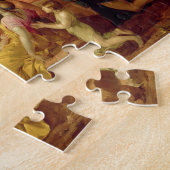 Moses and the Brazen Serpent, c.1653-54 (olie op c Legpuzzel (Zijkant)