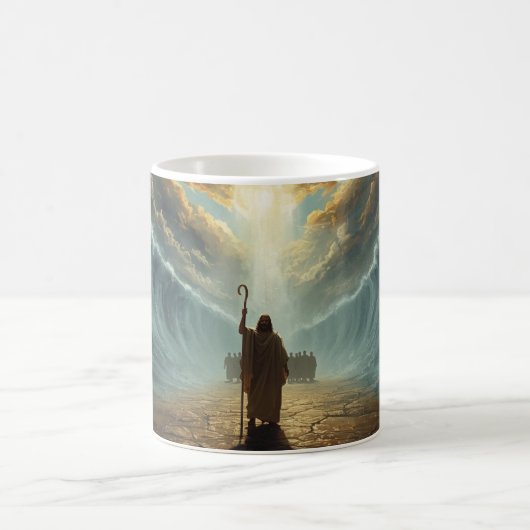 Moses at the Red Sea: Christian Mug Koffiemok (Center)