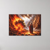 Moses Burning Struik Canvas Afbeelding 2 (Voorkant)
