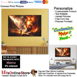 Moses Burning Struik Canvas Afbeelding 3