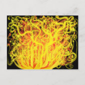 Moses Burning Struik Fire Christelijke Prophetic A Briefkaart (Voorkant)