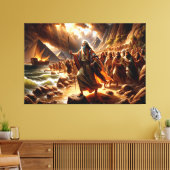 Moses Canvas Print Picture 1 (Insitu (Woonkamer))