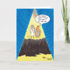 Moses cartoon kaart