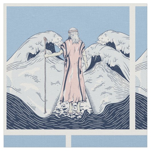 Moses Christelijke Art Stof (Close Up)