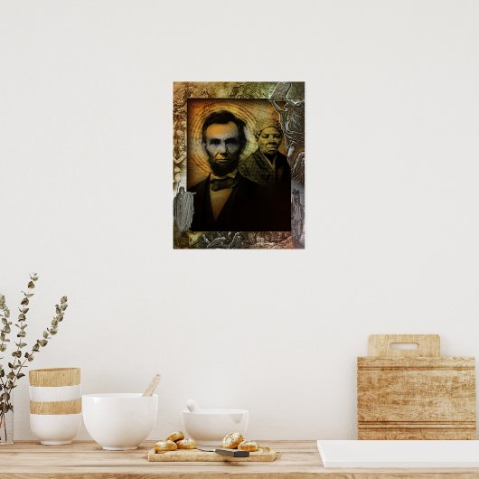 Moses en Abraham Poster (Keuken)