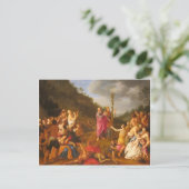 Moses en de Brazen Serpent Briefkaart (Staand voorkant)