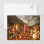 Moses en de Brazen Serpent Briefkaart (Voorkant / Achterkant)