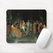 Moses en de Brazen Serpent (olie op doek) Muismat (Met muis)