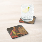 Moses en de tabletten van de wet bier onderzetter (Rechterzijde)