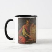 Moses en de tabletten van de wet mok (Links)