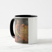 Moses en de tabletten van de wet mok (Voorkant links)