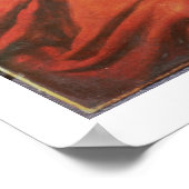 Moses en de tabletten van de wet poster (Hoek)