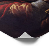 Moses en de tabletten van de wet poster (Hoek)