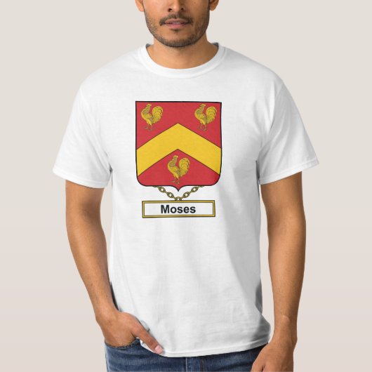 Moses Family Crest T-shirt (Voorkant)