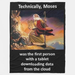 MOSES FLEECE DEKEN