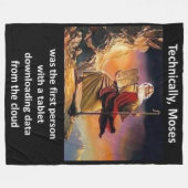 MOSES FLEECE DEKEN (Voorkant (Horizontaal))