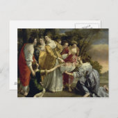 Moses gered uit de Nijl, c.1630 Briefkaart (Voorkant / Achterkant)