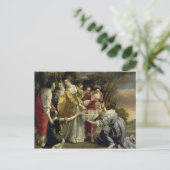 Moses gered uit de Nijl, c.1630 Briefkaart (Staand voorkant)