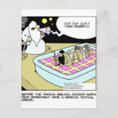 Moses in Hollywood Funny Gifts T - shirts Mok Kaar Briefkaart (Voorkant)