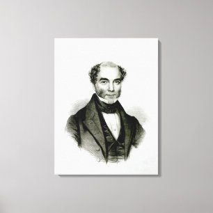 Moses Mendelssohn Canvas Afdruk