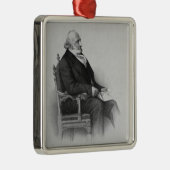 Moses Montefiore Metalen Ornament (Rechts)