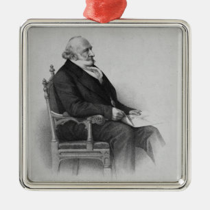 Moses Montefiore Metalen Ornament
