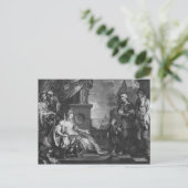 Moses naar de dochter van Pharoah, c.1752 Briefkaart (Staand voorkant)